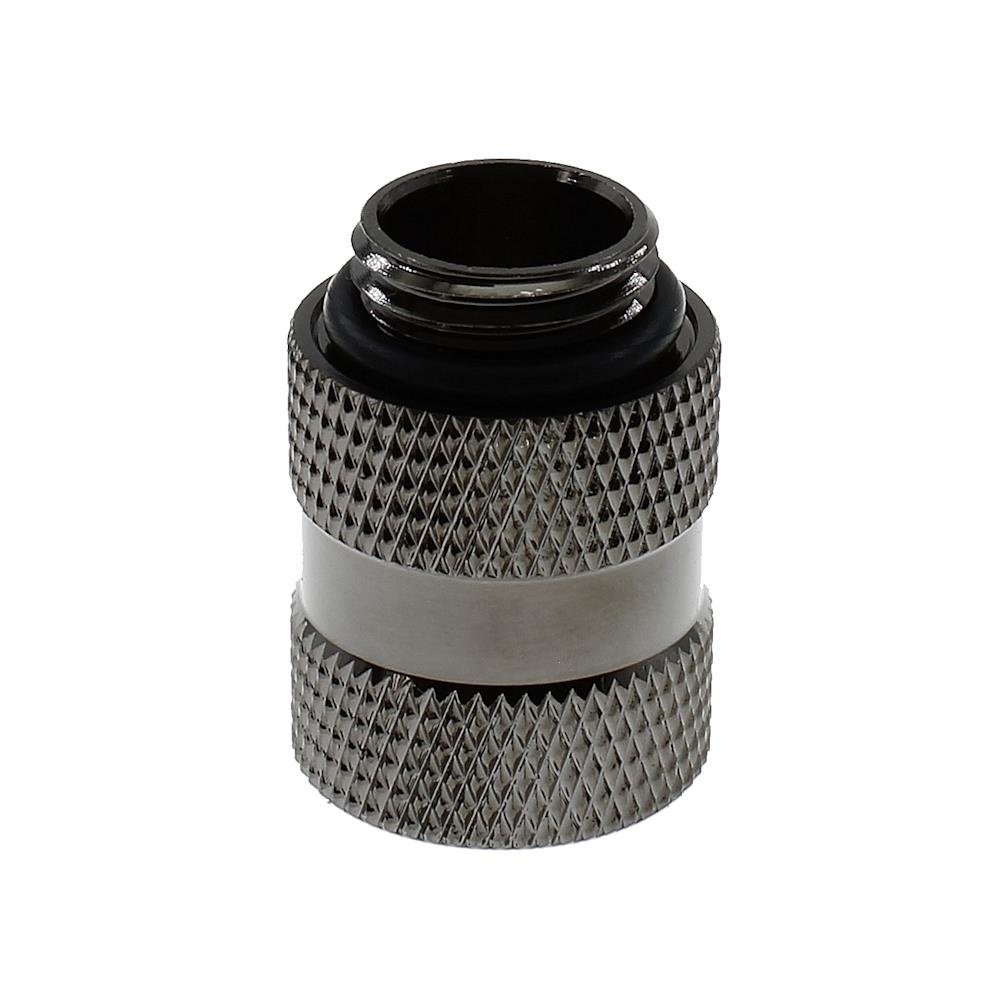 XSPC G1/4 20mm Male to Female Fitting - Black Chrome : image 2