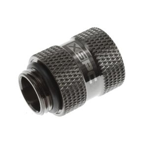 XSPC G1/4 20mm Male to Female Fitting - Black Chrome : image 3