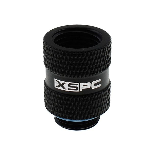 XSPC G1/4 20mm Male to Female Fitting – Matt Black