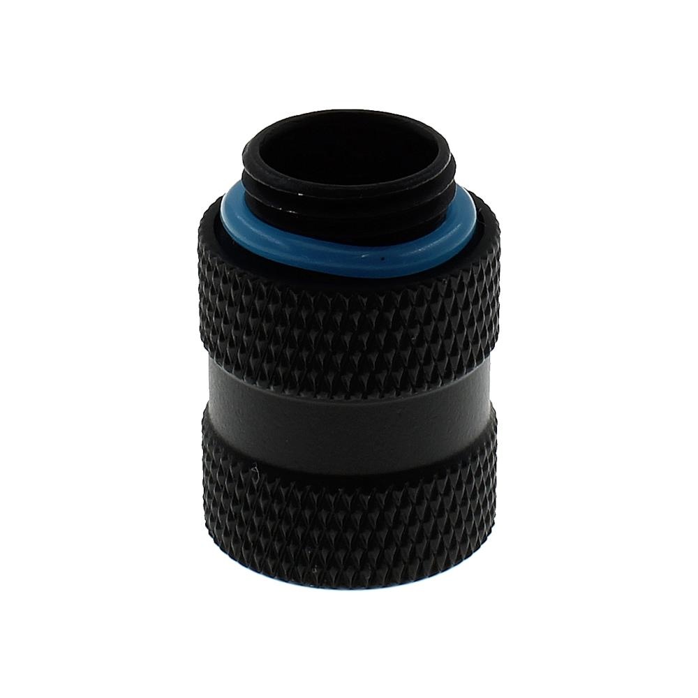 XSPC G1/4 20mm Male to Female Fitting - Matt Black : image 2