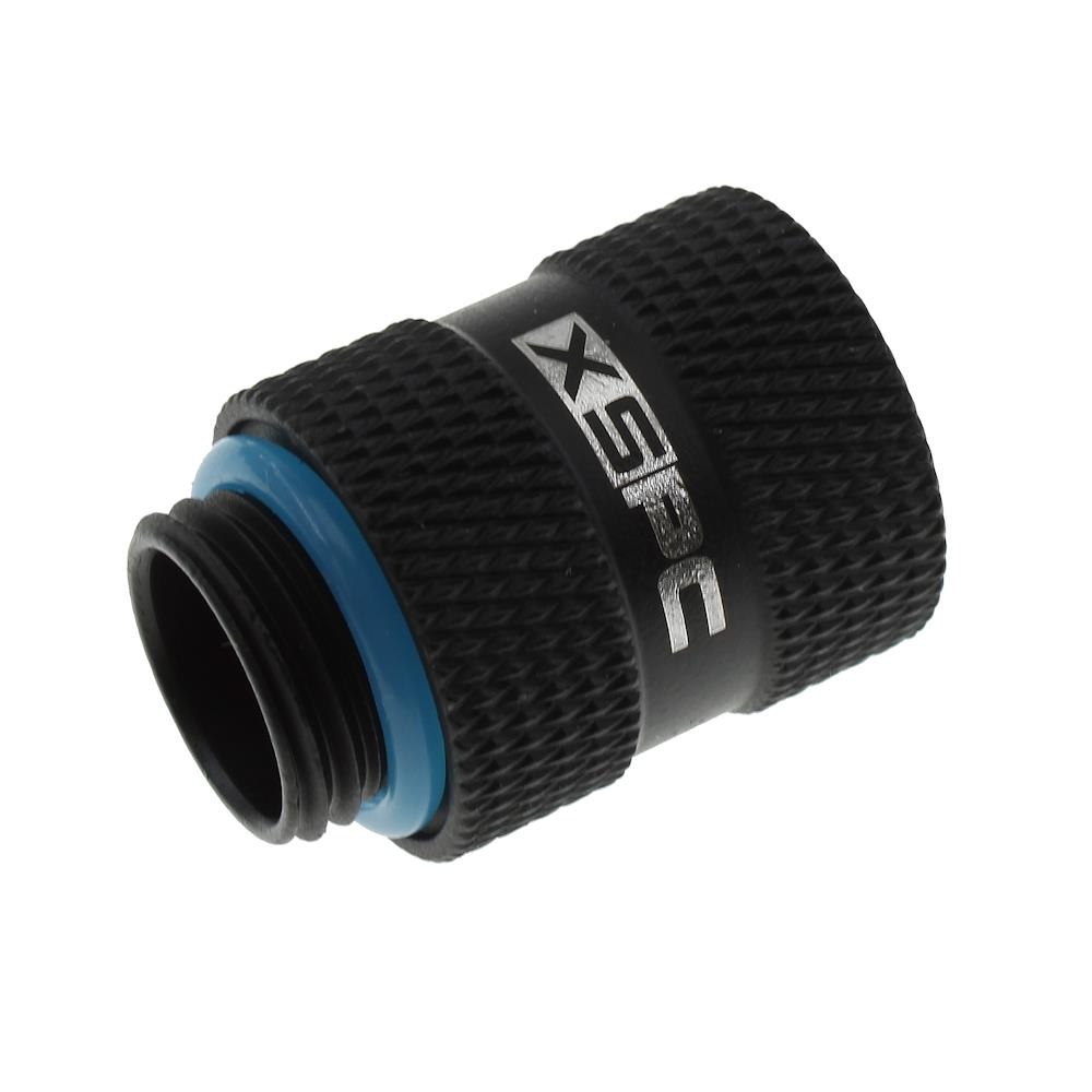 XSPC G1/4 20mm Male to Female Fitting - Matt Black : image 3
