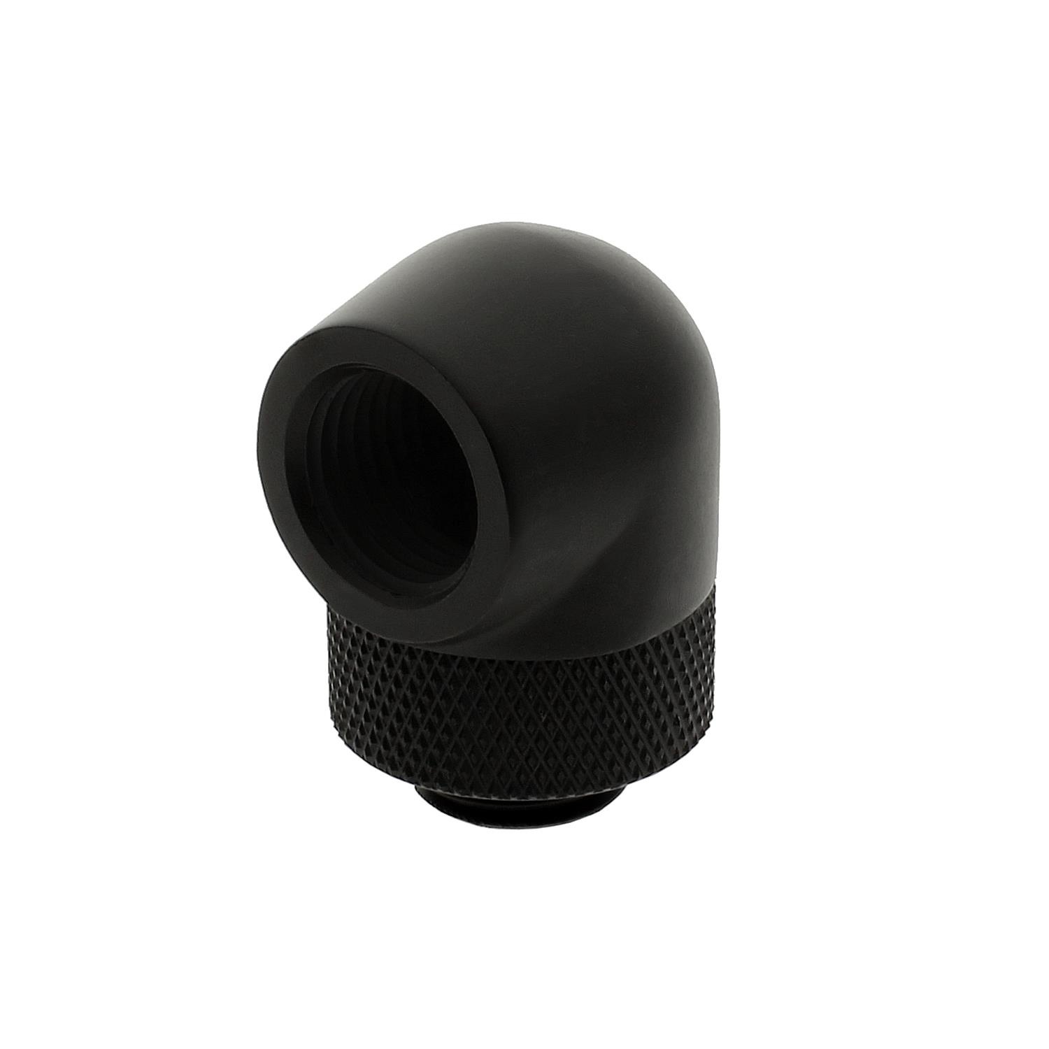 XSPC G1/4, 90 Degree Rotary Fitting V2 - Matte Black : image 1