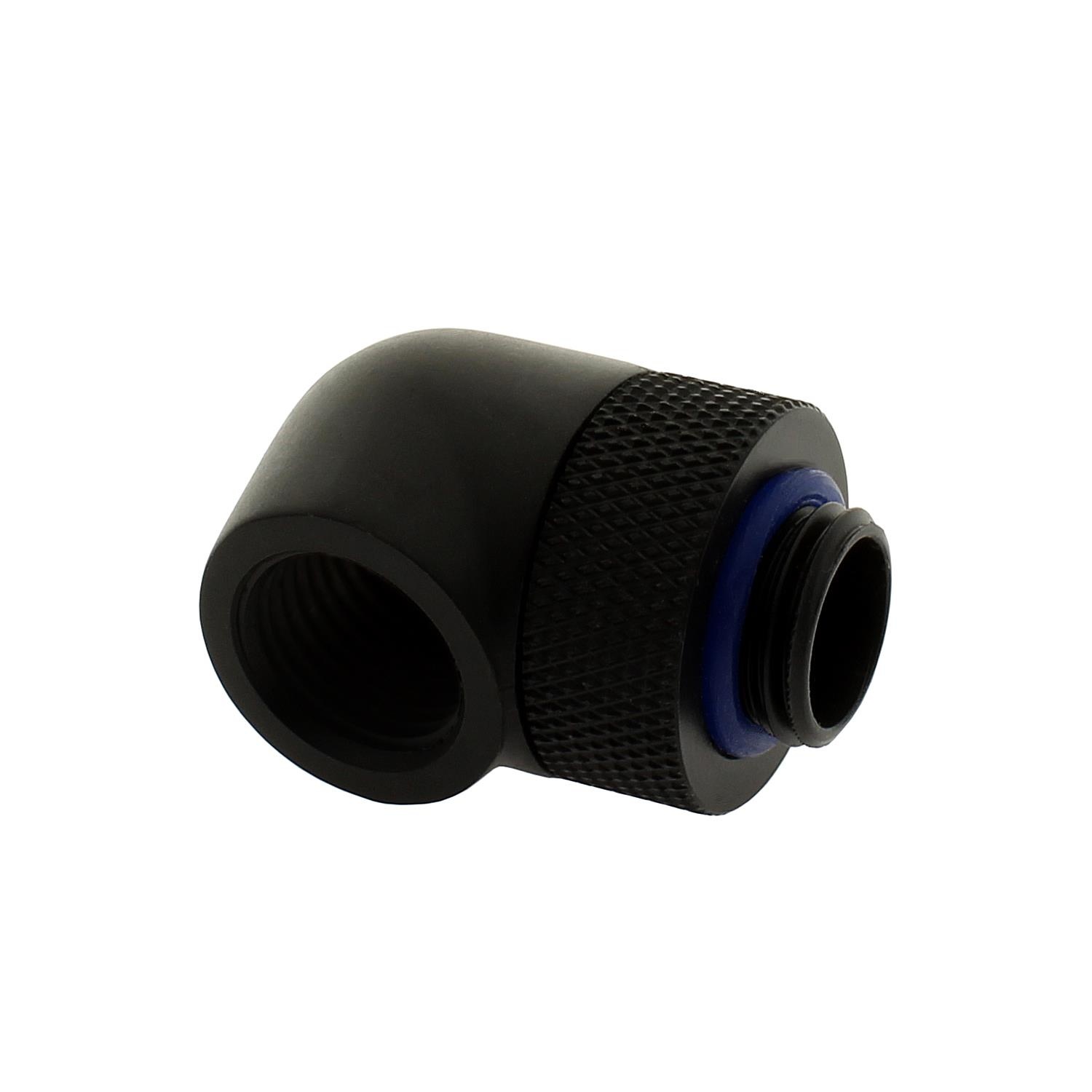 XSPC G1/4, 90 Degree Rotary Fitting V2 - Matte Black : image 2