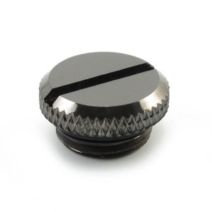 XSPC G1/4 Blank Plug V2 - Black Chrome