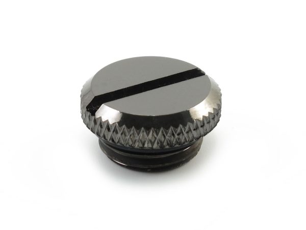 XSPC G1/4 Blank Plug V2 – Black Chrome