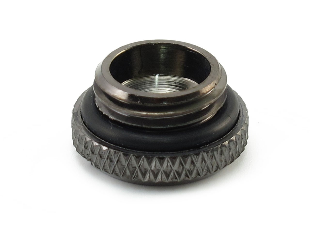 XSPC G1/4 Blank Plug V2 - Black Chrome