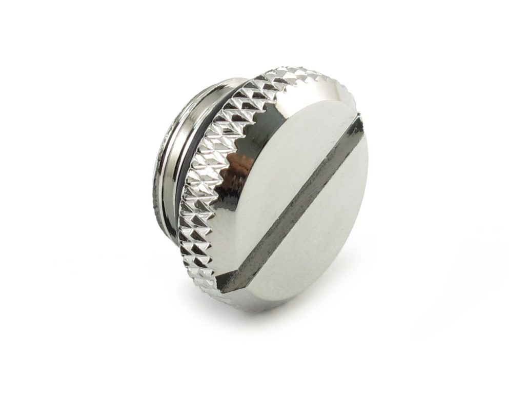 XSPC G1/4 Blank Plug V2 - Chrome