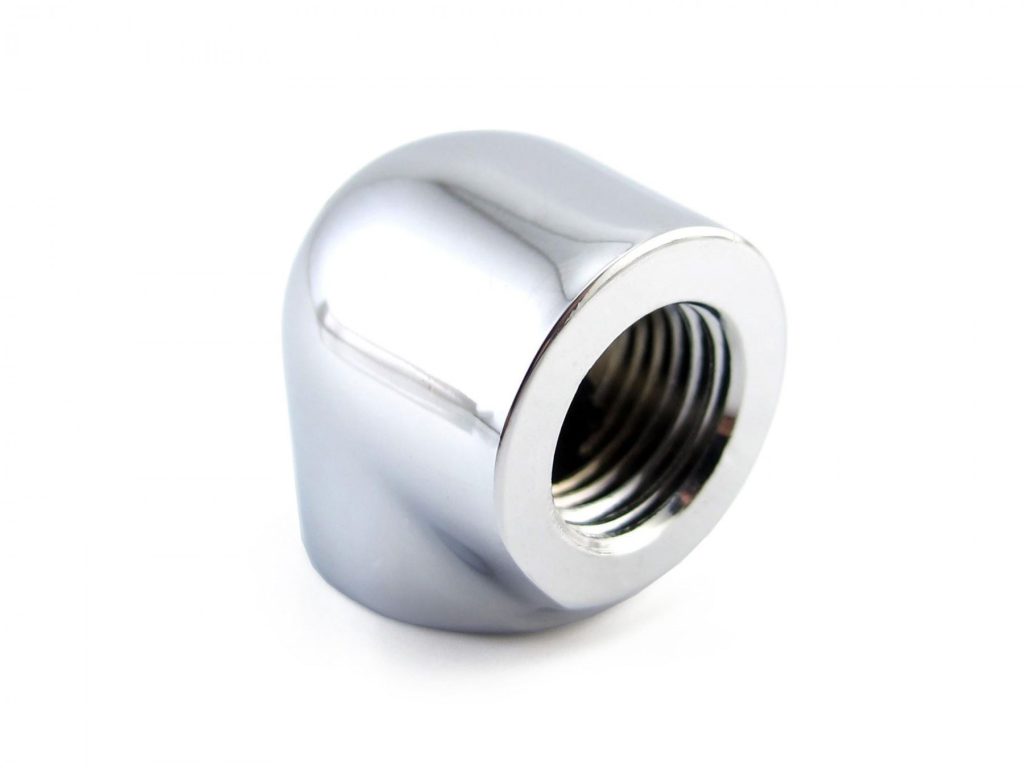 XSPC G1/4 Female Elbow Fitting - Chrome