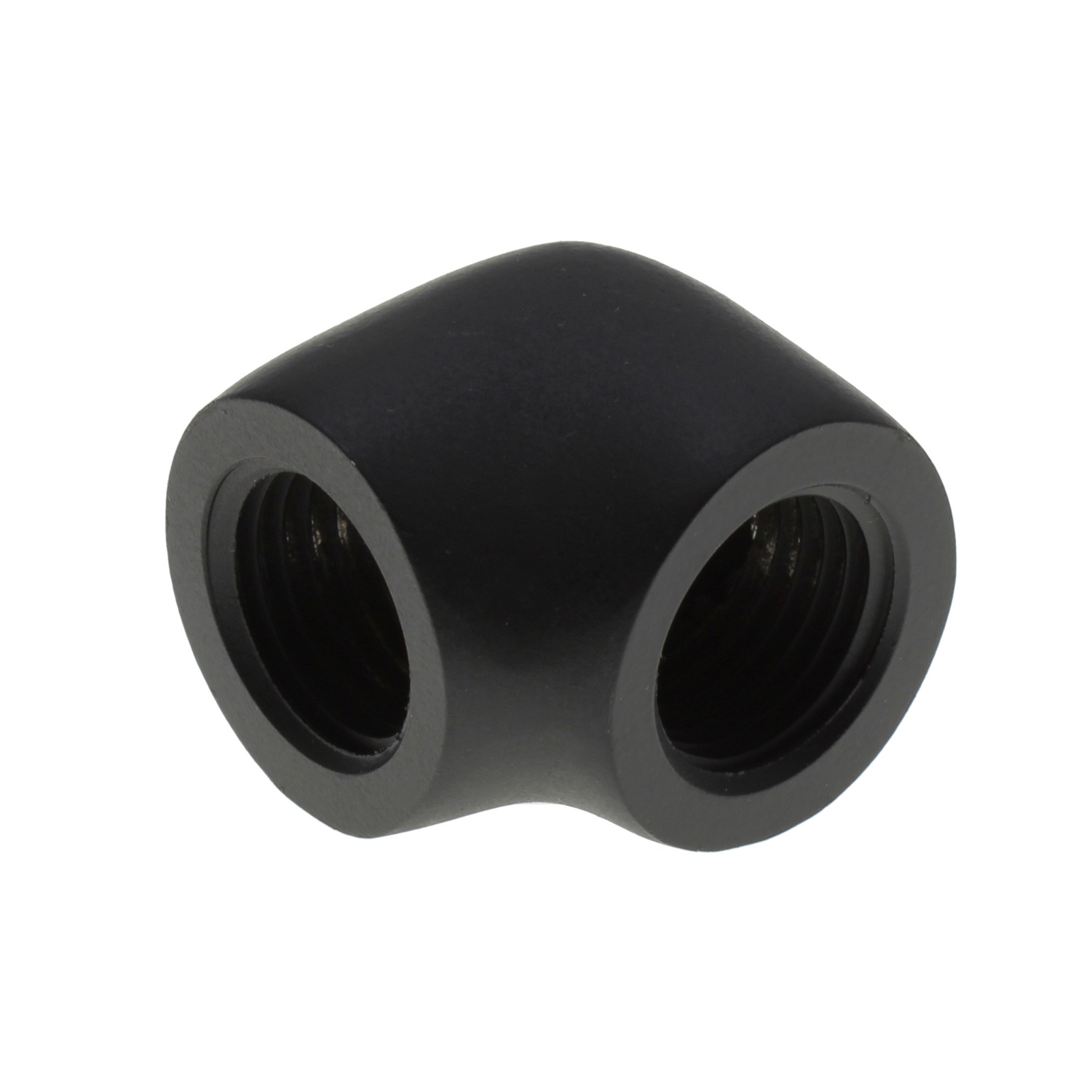 XSPC G1/4 Female Elbow Fitting - Matte Black