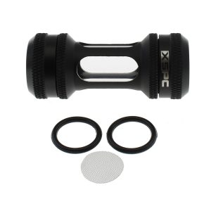 XSPC G1/4 Inline Filter - Matt Black