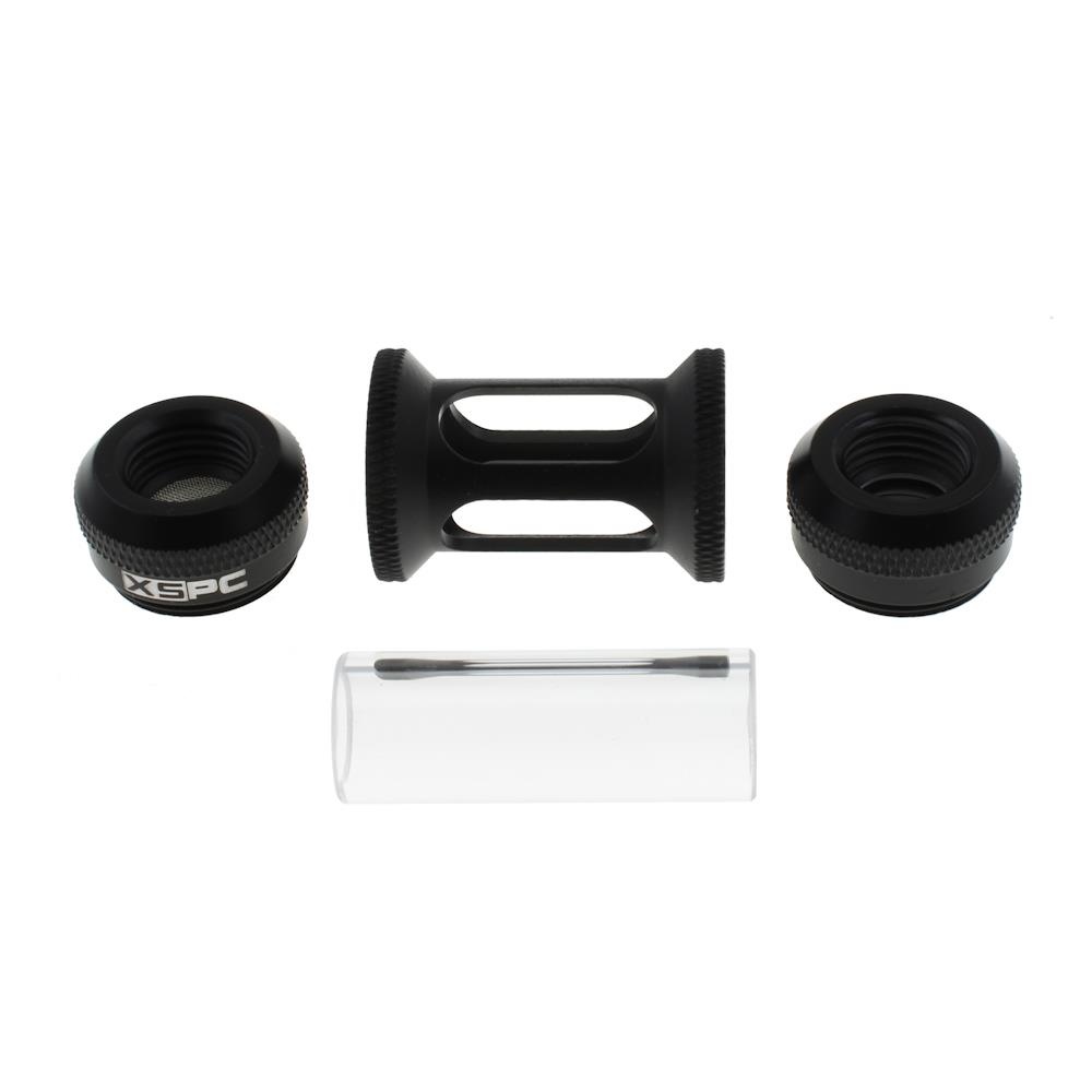 XSPC G1/4 Inline Filter - Matt Black