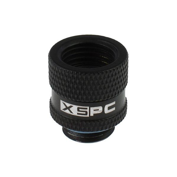 XSPC G1/4 Male to Female Rotary Fitting – Matte Black