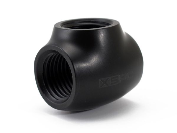 XSPC G1/4, T Fitting – Matte Black