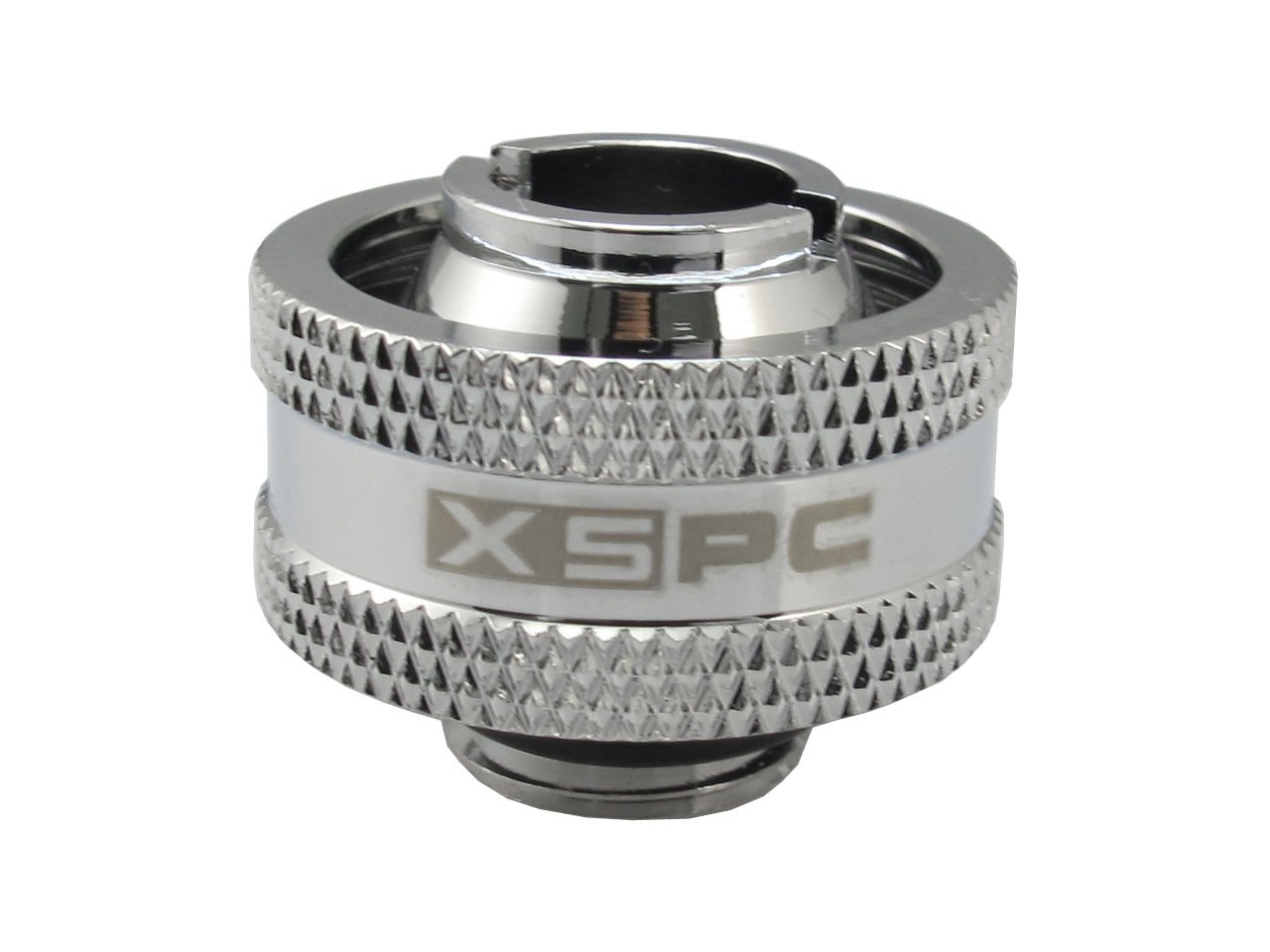 XSPC G1/4 to 1/2 ID 3/4 OD Compression Fitting V2 - Chrome (8 Pack)