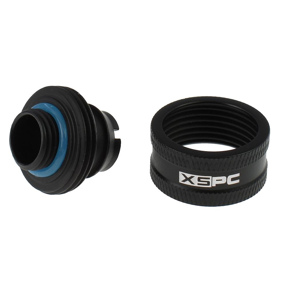 XSPC G1/4 to 1/2 ID 3/4 OD Compression Fitting V2 - Matte Black : image 3