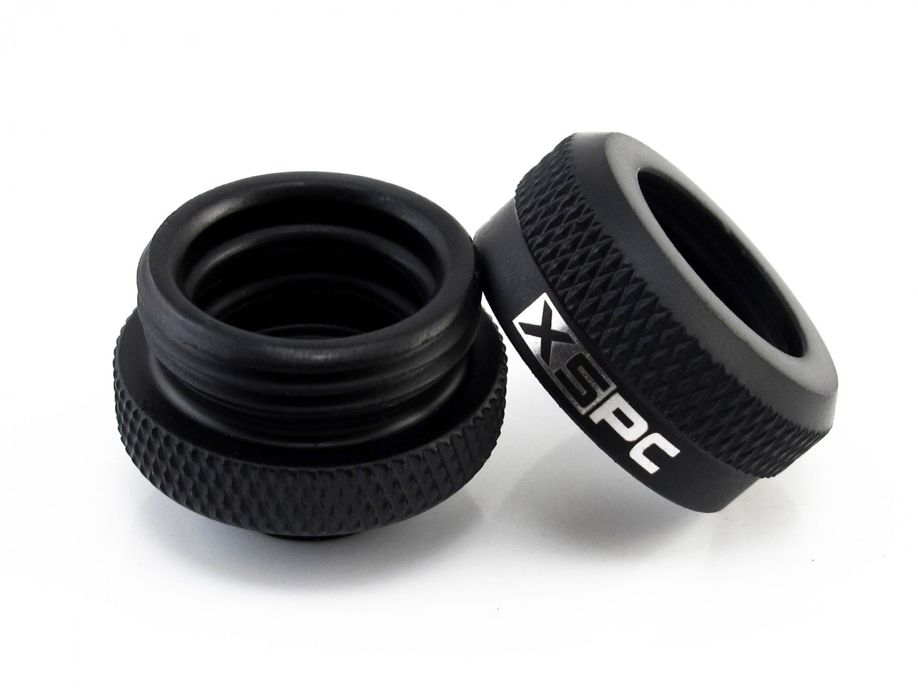 XSPC G1/4 to 14mm Rigid Tubing Triple Seal Fitting - Matte Black : image 3