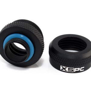 XSPC G1/4 to 14mm Rigid Tubing Triple Seal Fitting - Matte Black : image 4