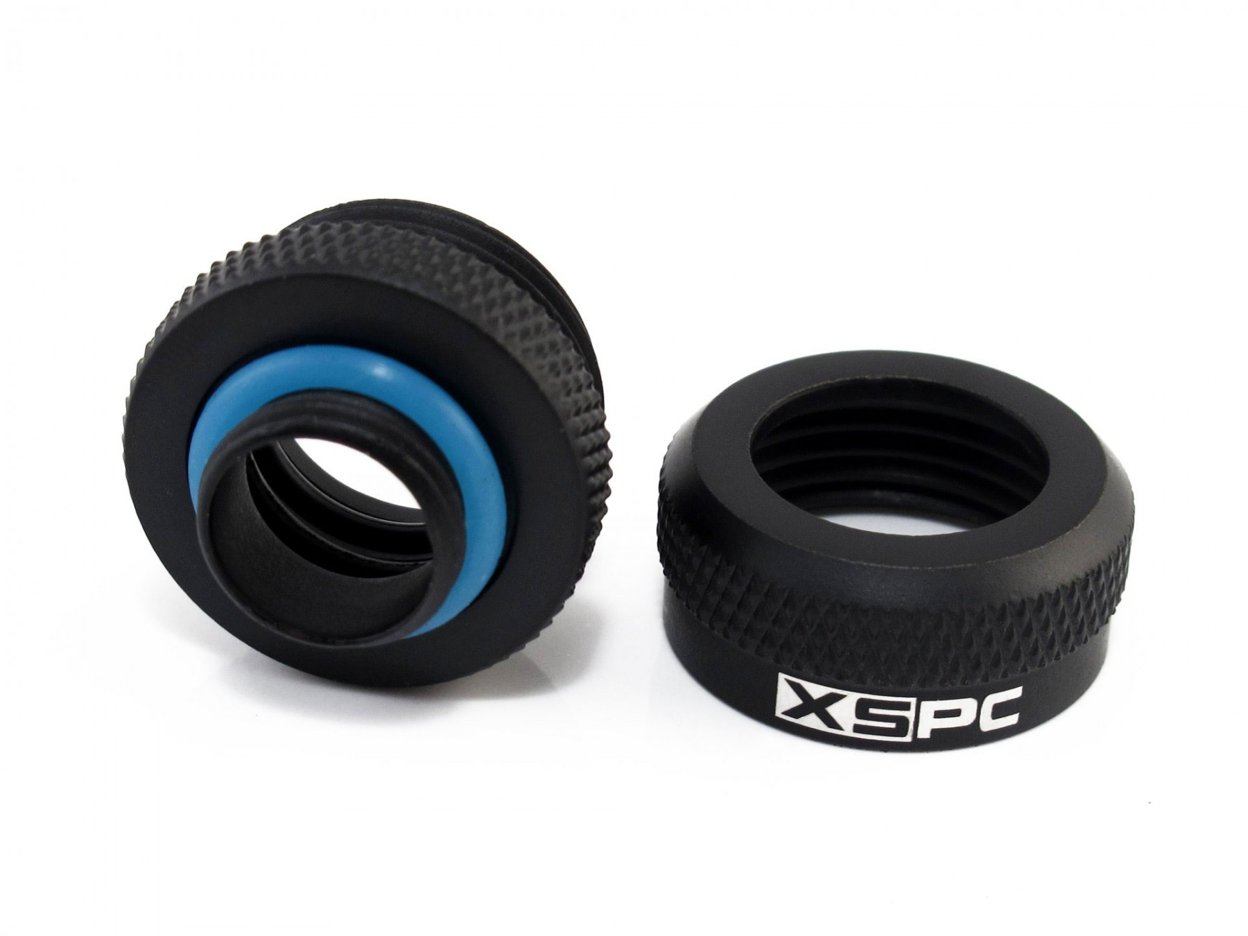 XSPC G1/4 to 14mm Rigid Tubing Triple Seal Fitting - Matte Black : image 4