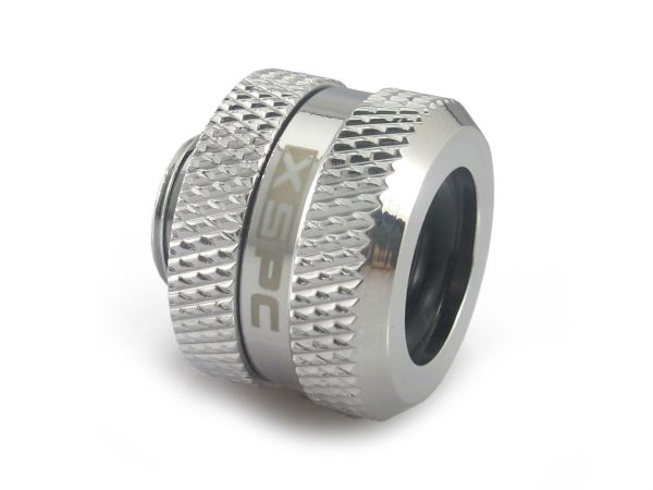 XSPC G1/4 to 14mm Rigid Tubing Triple Seal Fitting – Chrome