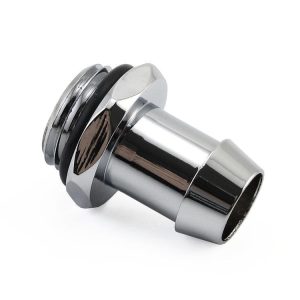 XSPC G1/4 - 3/8 Hose Tail Barb - Chrome