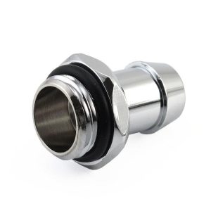 XSPC G1/4 - 3/8 Hose Tail Barb - Chrome