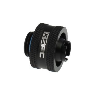 XSPC G1/4 to 3/8 ID 5/8 OD Compression Fitting V2 - Matte Black