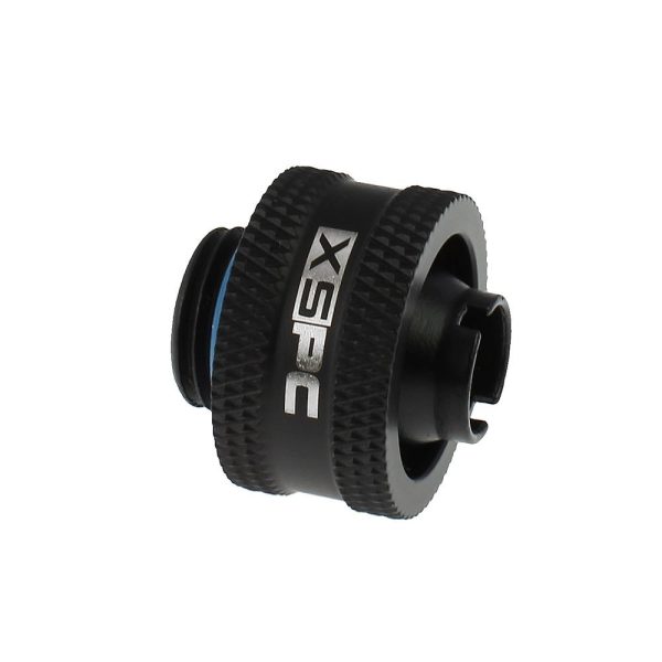 XSPC G1/4 to 3/8 ID 5/8 OD Compression Fitting V2 – Matte Black