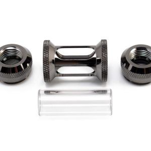 XSPC G1/4 Inline Filter (Black Chrome)