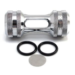 XSPC G1/4 Inline Filter (Chrome) : image 1