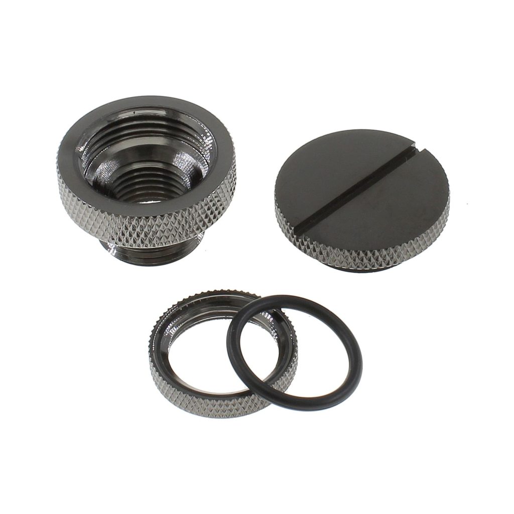 XSPC M20 to G1/4 Fillport (Black Chrome)