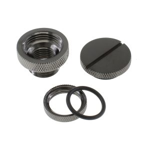 XSPC M20 to G1/4 Fillport (Black Chrome)