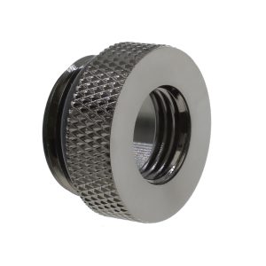 XSPC M20x1.5 to G1/4 Reservoir Fill Cap Adapter (Black Chrome) : image 1