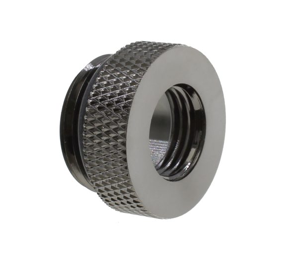 XSPC M20x1.5 to G1/4 Reservoir Fill Cap Adapter (Black Chrome)