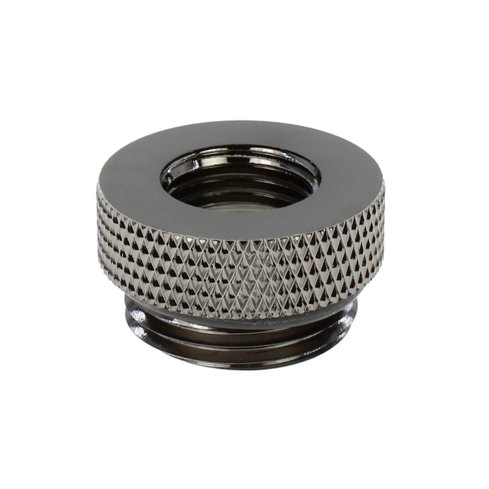 XSPC M20x1.5 to G1/4 Reservoir Fill Cap Adapter (Black Chrome) : image 2