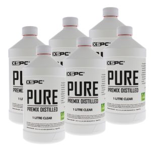 XSPC PURE Premix Distilled Coolant - Clear (6 Pack)