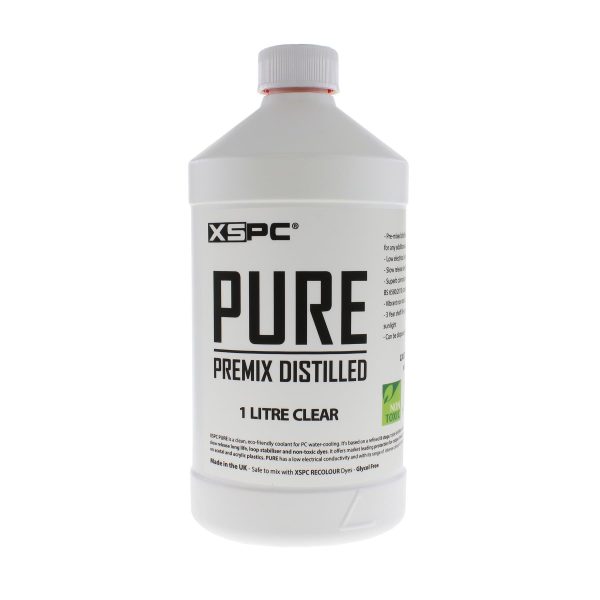 XSPC PURE Premix Distilled Coolant – Clear