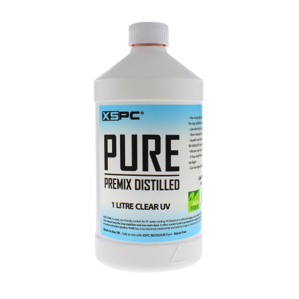 XSPC PURE Premix Distilled Coolant – Clear UV