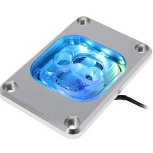 XSPC RayStorm EDGE aRGB CPU Waterblock AMD AM4 / AM5 - Silver