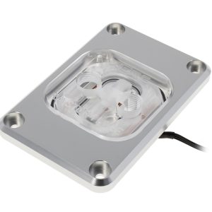XSPC RayStorm EDGE aRGB CPU Waterblock AMD AM4 / AM5 - Silver