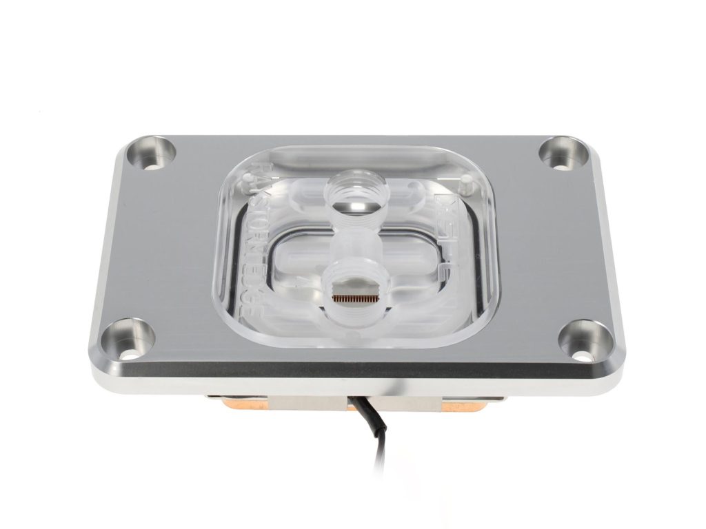 XSPC RayStorm EDGE aRGB CPU Waterblock AMD AM4 / AM5 - Silver