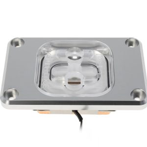 XSPC RayStorm EDGE aRGB CPU Waterblock AMD AM4 / AM5 - Silver
