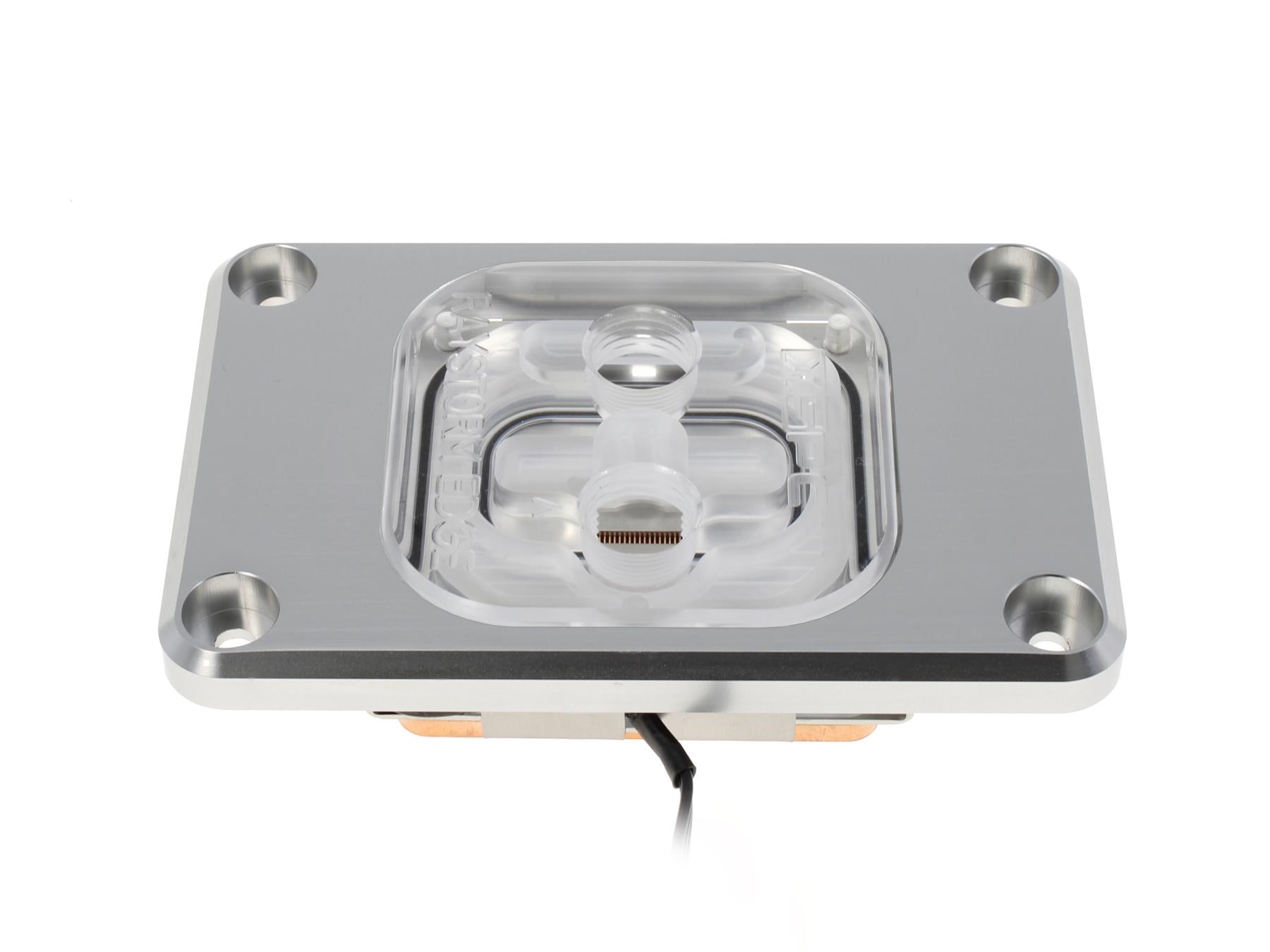 XSPC RayStorm EDGE aRGB CPU Waterblock AMD AM4 / AM5 - Silver