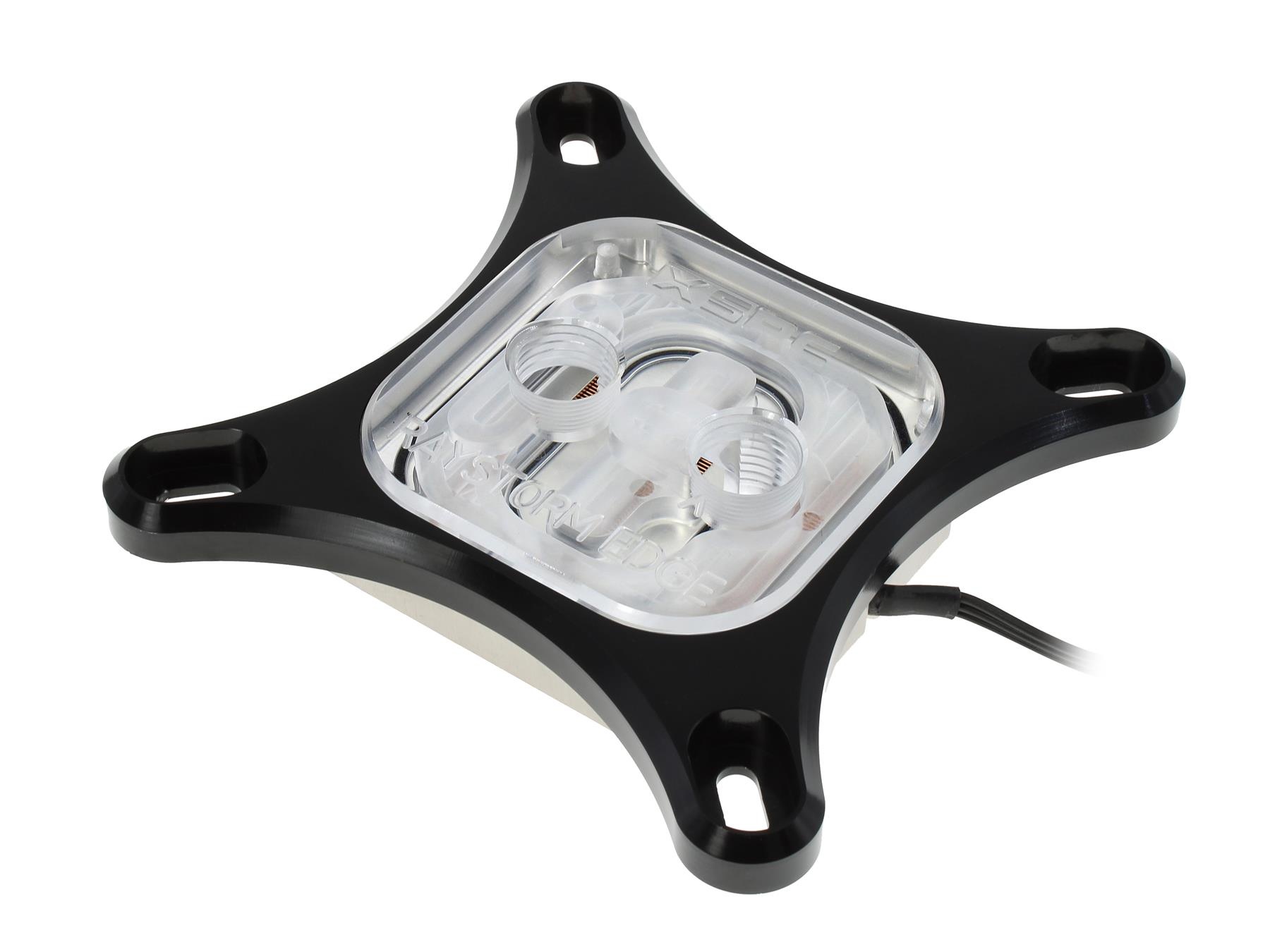 XSPC RayStorm EDGE aRGB CPU Waterblock INTEL - Black