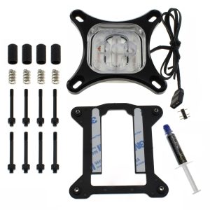 XSPC RayStorm EDGE aRGB CPU Waterblock INTEL - Black