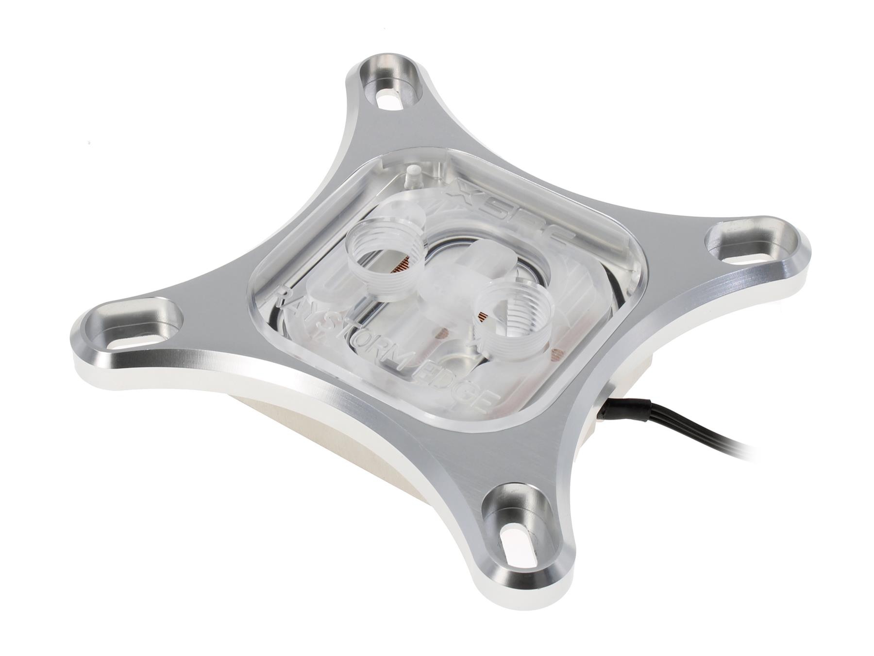 XSPC RayStorm EDGE aRGB CPU Waterblock INTEL - Silver