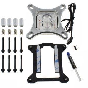 XSPC RayStorm EDGE aRGB CPU Waterblock INTEL - Silver