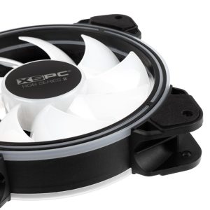 XSPC RGB Series 2, PWM 800-2200RPM 5V 3Pin aRGB 120mm Fan
