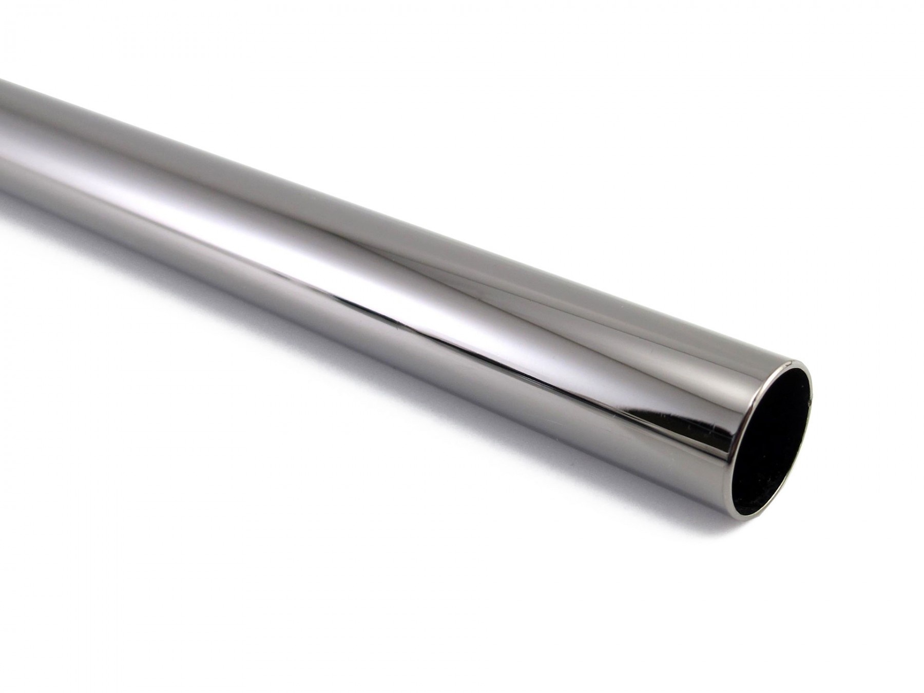 XSPC Rigid Brass Tubing, 14mm, 0.5m - Black Chrome : image 2