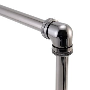 XSPC Rigid Brass Tubing, 14mm, 0.5m - Black Chrome : image 4