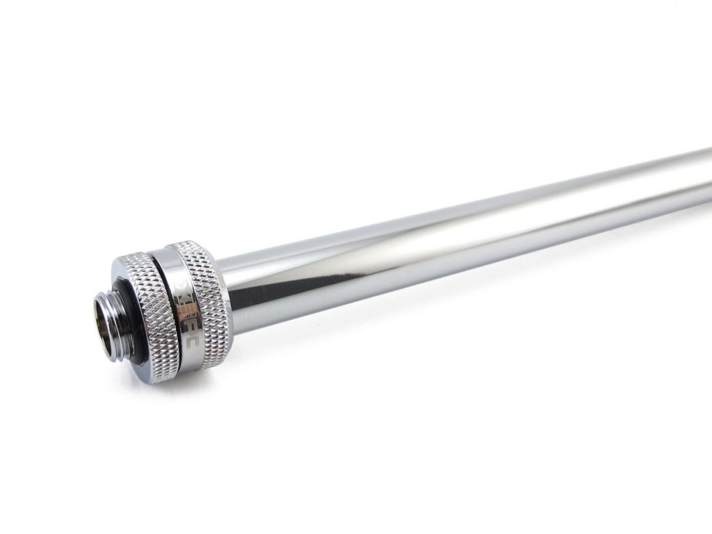 XSPC Rigid Brass Tubing, 14mm, 0.5m - Chrome : image 3